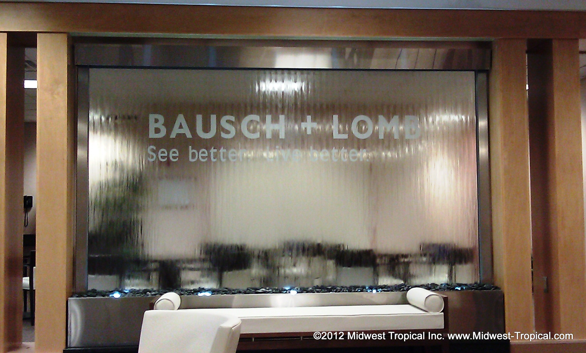 Glass Water Features 71 Bausch and Lomb 1