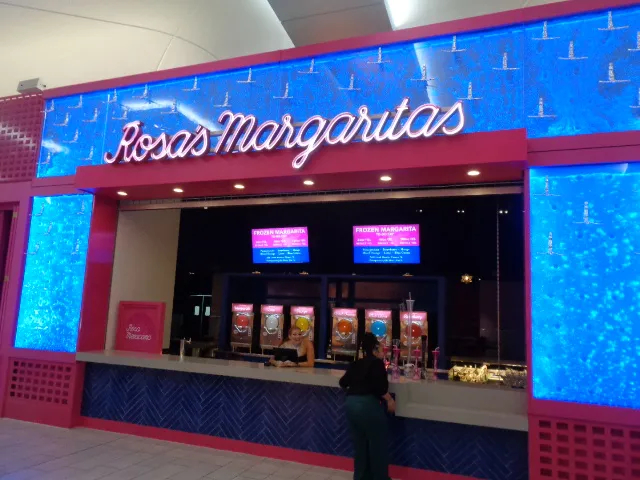 Bubble Walls 127 Bubble Wall Rod Peg Style Swirley at Rosa Mexicano Restaurant in Las Vegas Nevada 6