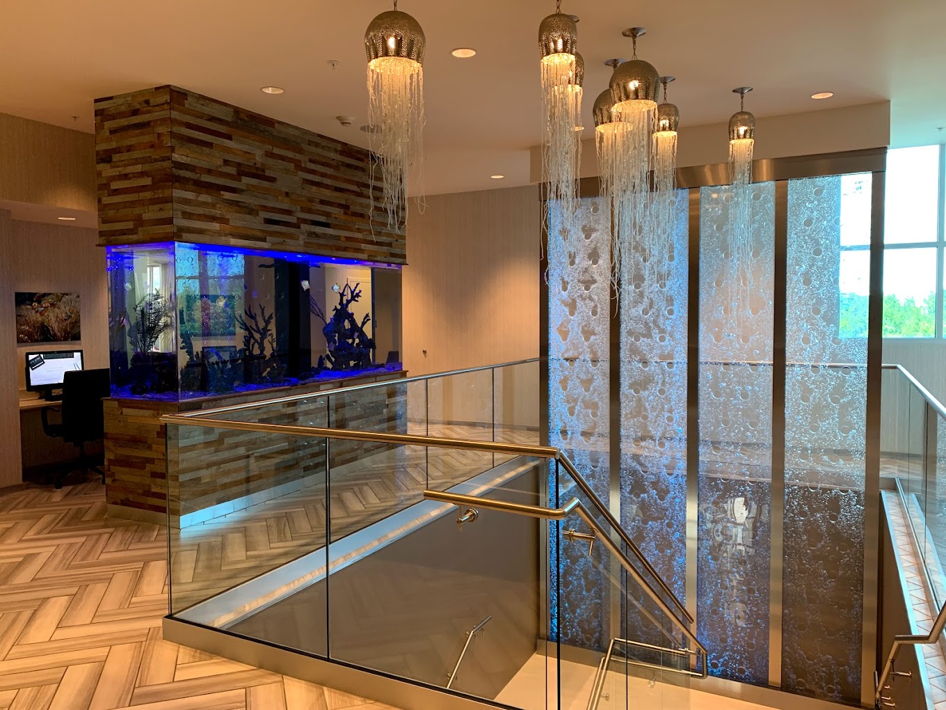 Bubble Walls 125 Bubble Wall Rod Style Residence Inn by Marriott Ocean CIty MD 2 1