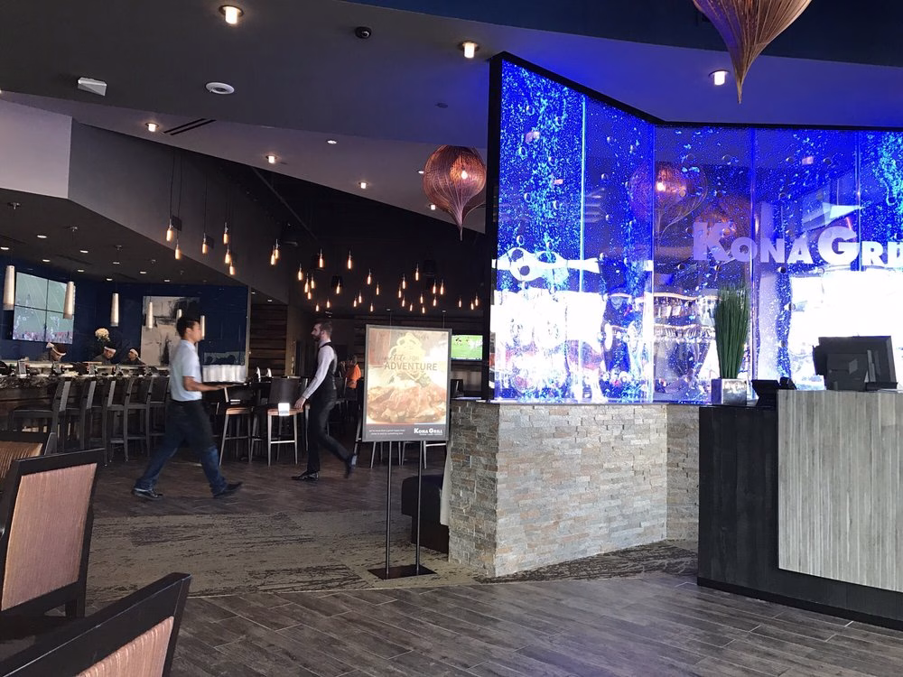 Bubble Walls 294 Bubble Wall Rod Style at Kona Grill Franklin Nashville TN 1