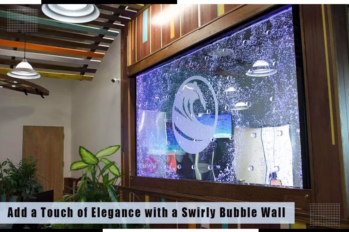 add a touch of elegance with a swirly bubble wall, midwest png