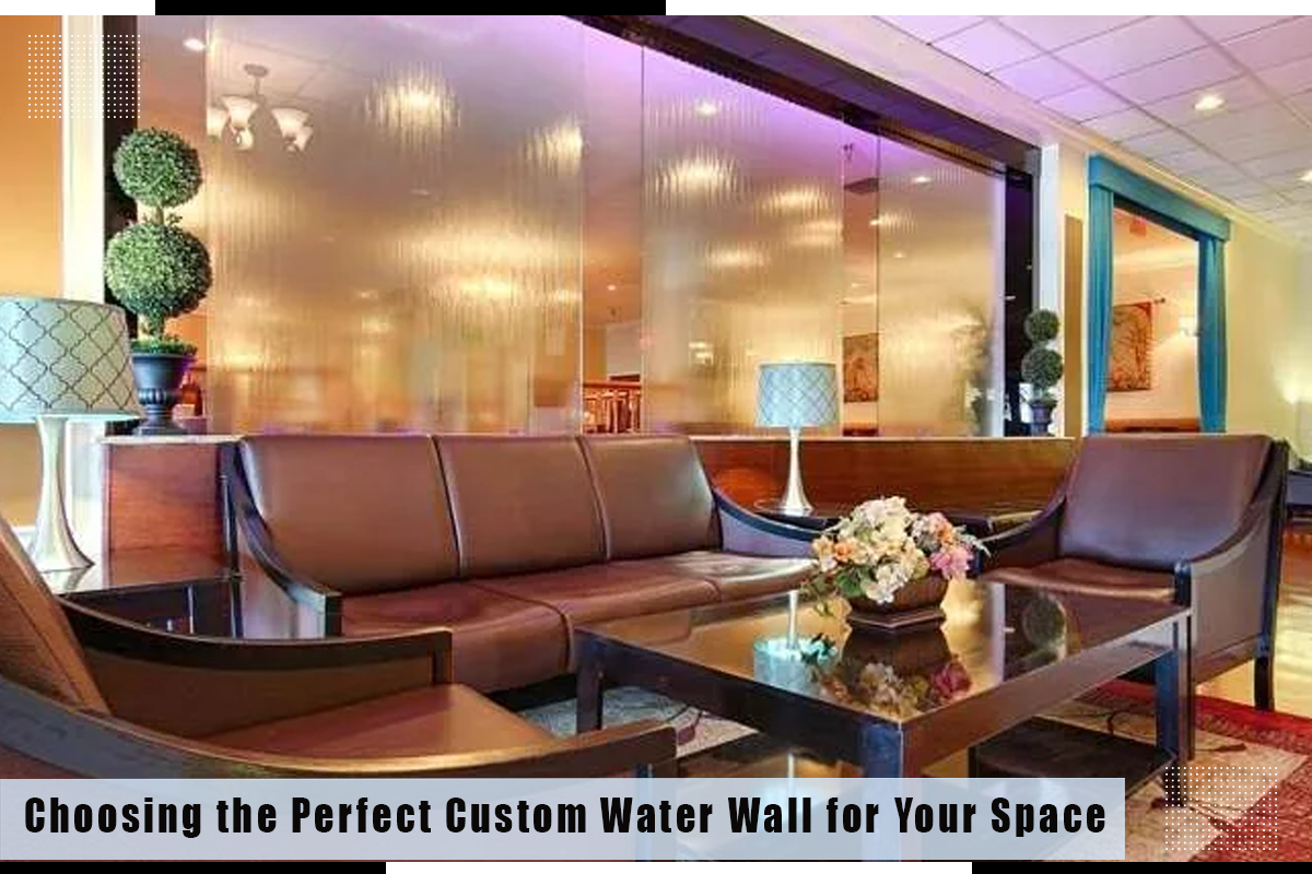 custom water walls, midwest