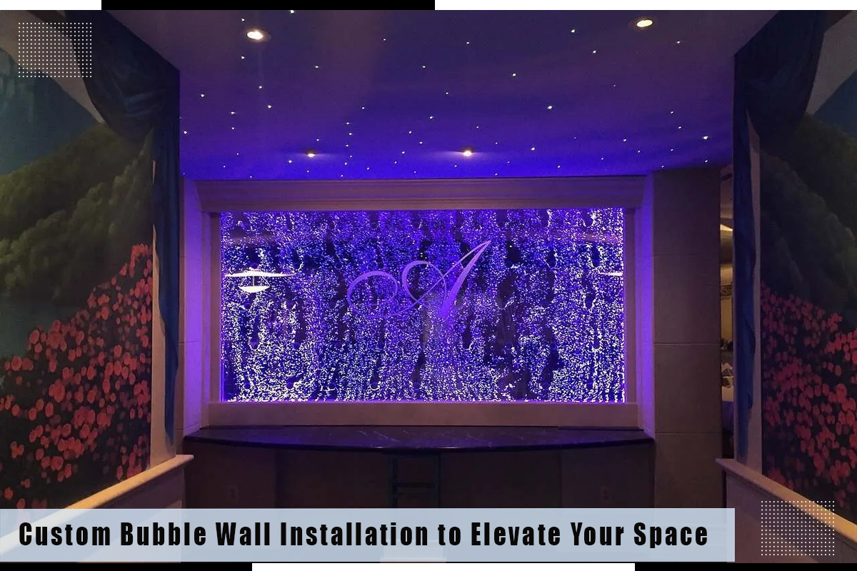 custom bubble wall, midwest