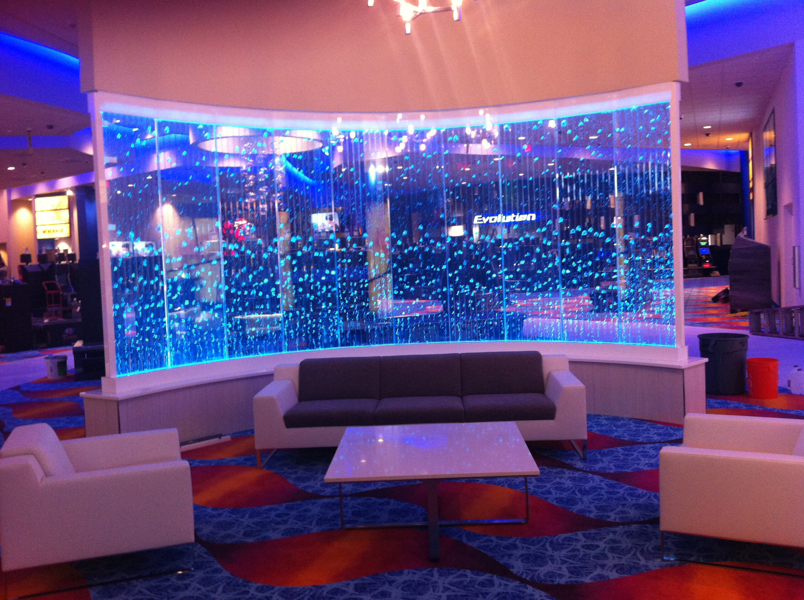 Bubble Walls 362 Vertical Chamber Curved Bubble Wall at Omak Casino Resort in Omak WA 6 scaled