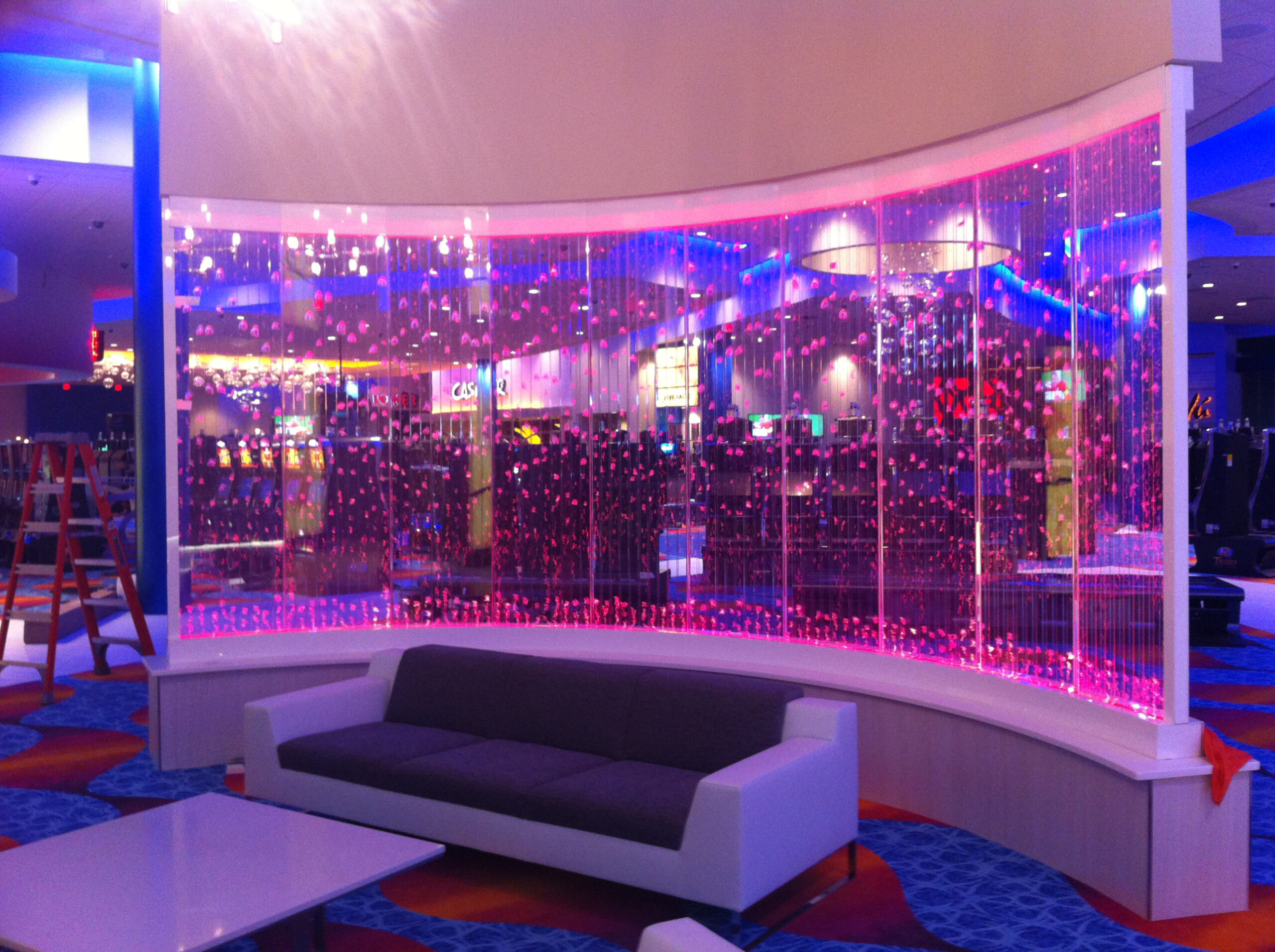 Bubble Walls 364 Vertical Chamber Curved Bubble Wall at Omak Casino Resort in Omak WA 8 scaled