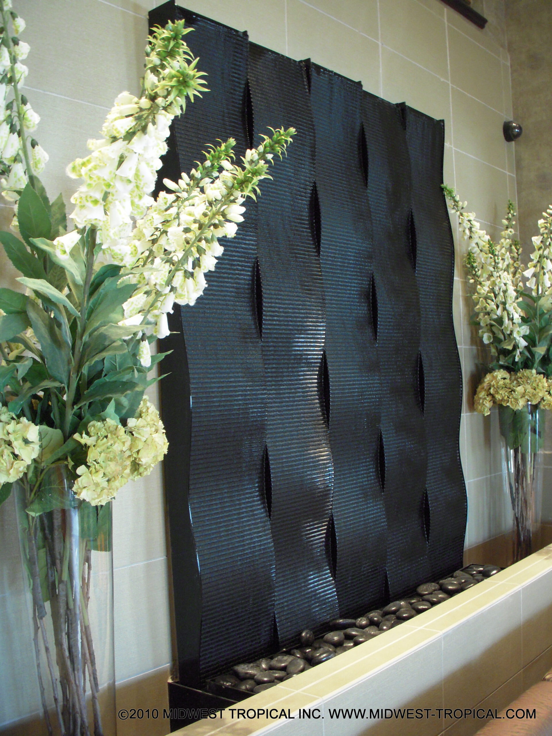 Acrylic Water Features 64 Weaving Wave Black scaled