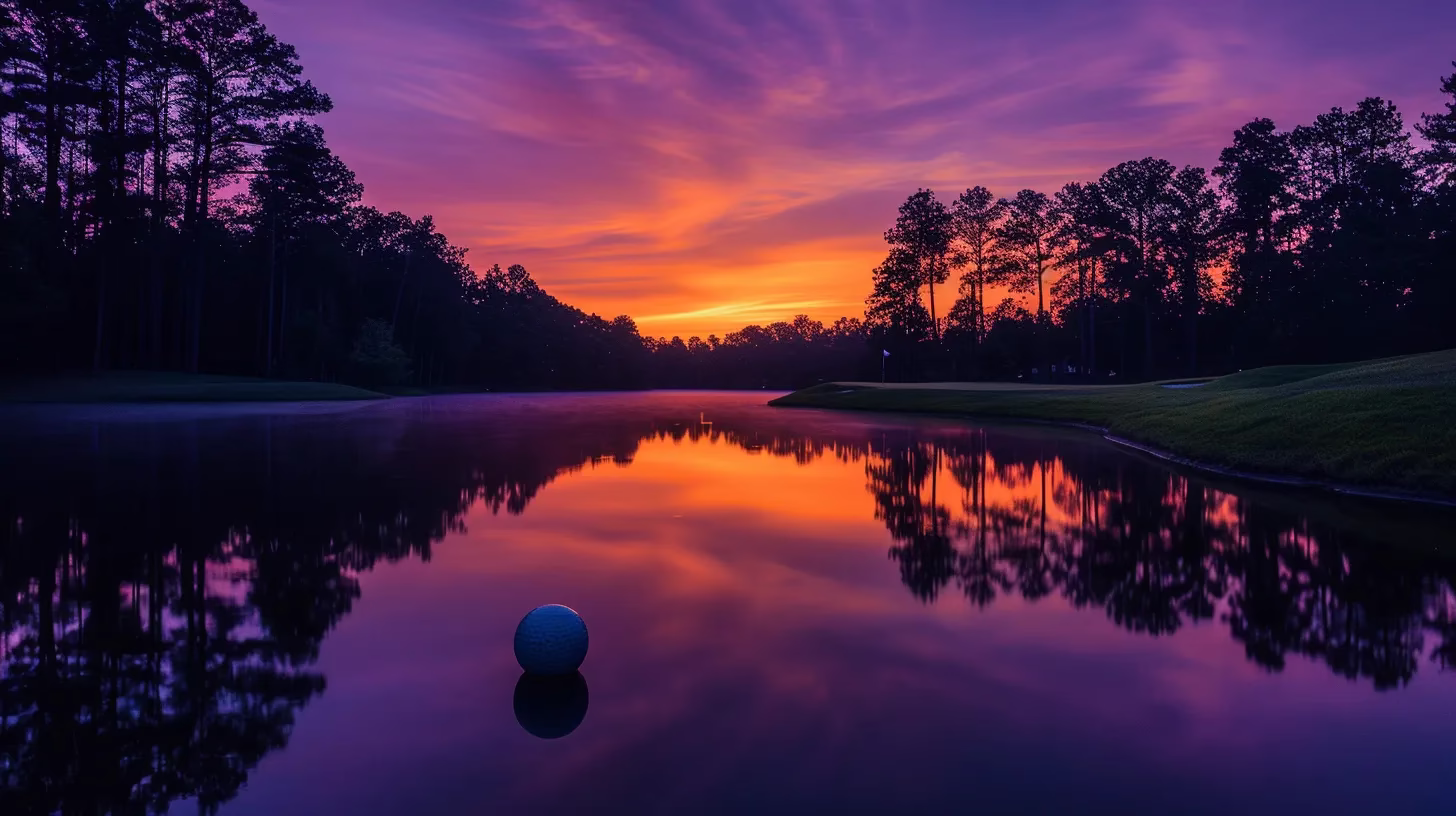 Innovative Wall Design Styles to Enhance Your Space 2 a vibrant sunset casts an array of fiery orange and deep purple hues over a tranquil lake, with reflected silhouettes of towering pine trees framing the serene water's surface.