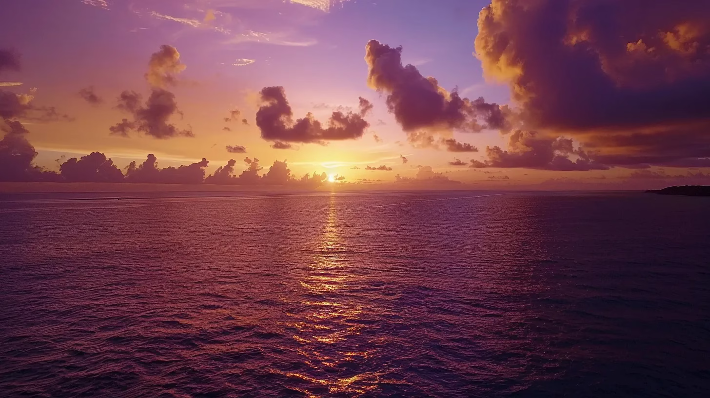 Stylish Indoor Stone Ideas for Modern Homes 2 a vibrant sunset paints the sky in hues of orange and purple, casting a warm glow over a serene ocean landscape, where gentle waves reflect the colorful sky.