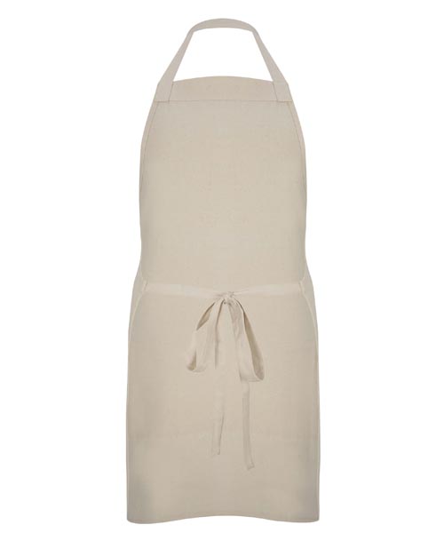 Tablier à bavette 100% recyclé personnalisé dos