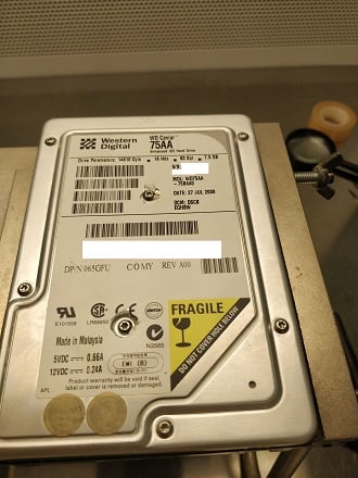 Ανάκτηση δεδομένων κατεστραμμένου δίσκου Ανάκτηση δεδομένων σκληρού δίσκου WD