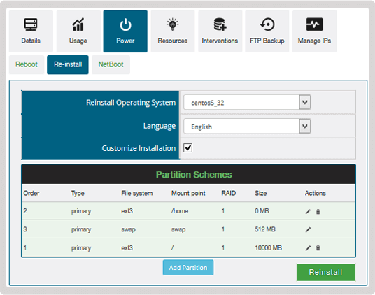 Options-alimentation Options-alimentation