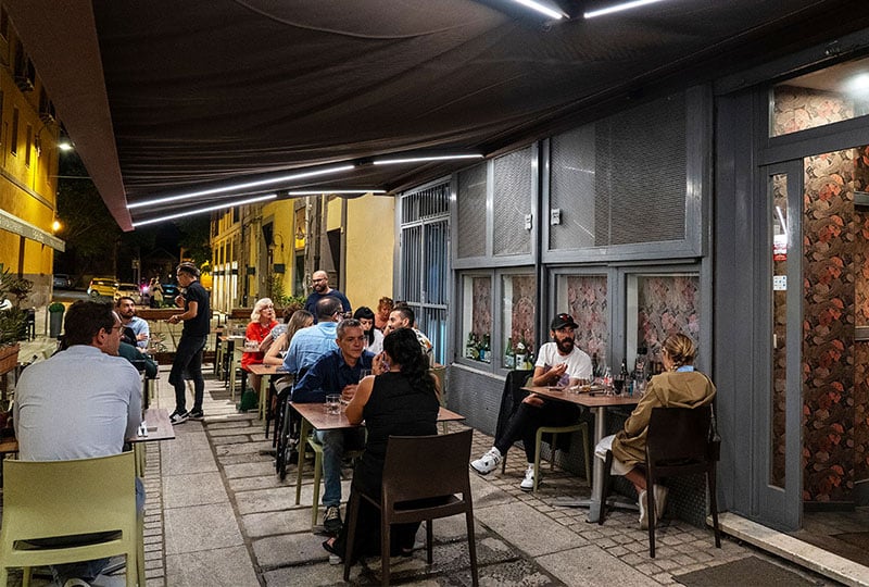 Ingresso Osteria Kobuta Vico Carlo Felice Cagliari