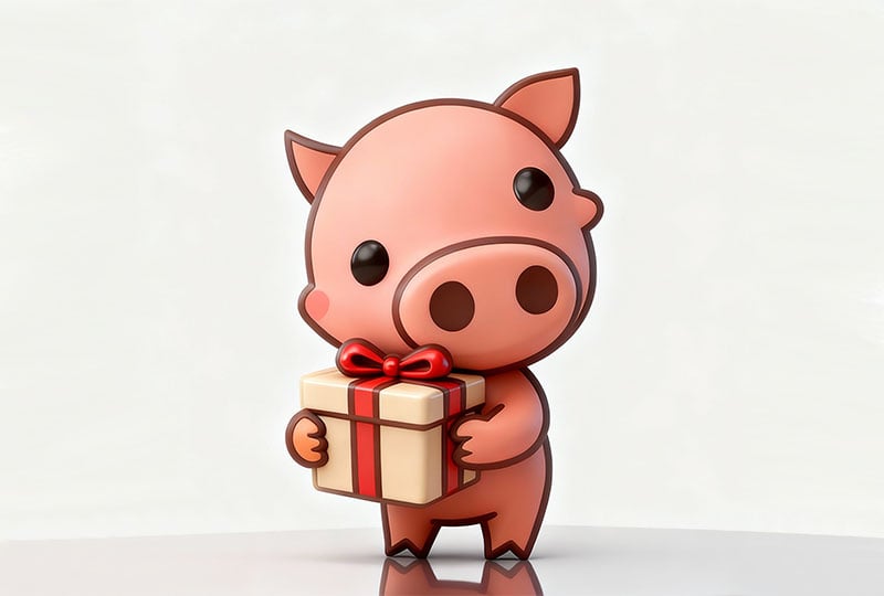 Dettaglio Maialino Kobuta Gift Card