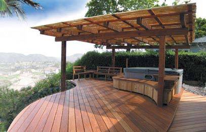 פרגולה מעץ פרגולה מעץ