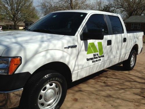 AJ's Garage Door Service of Tucson New Work Truck ajs oro valley garage door reepair