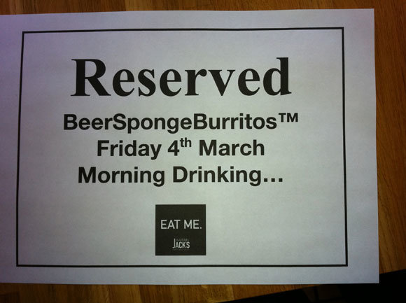 illegal Jack's BurritoBeerSponge™ img-0