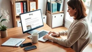 Lire la suite à propos de l’article Comment créer un blog : Guide complet pour débutants en 2025