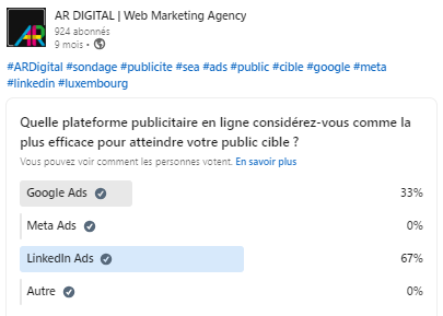 post sondage ar digital