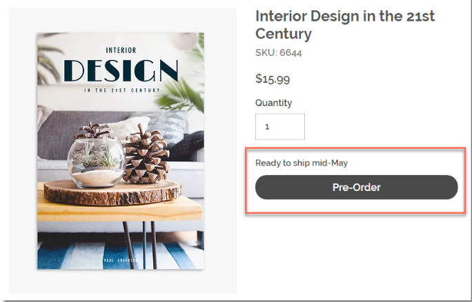 landing page precommande