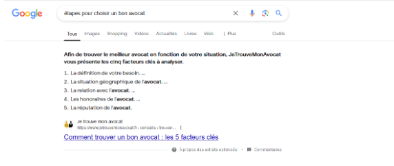 liste a puce seo