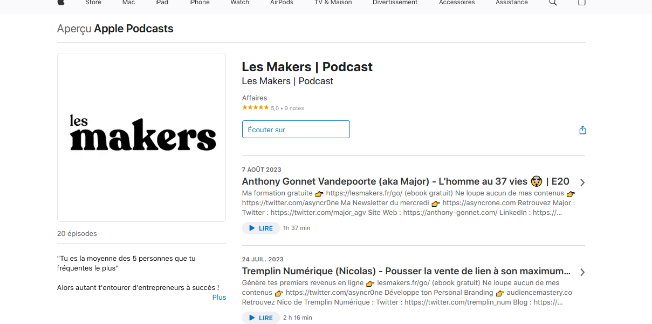 les makers podcast