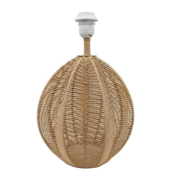 Lampe à poser VAYLA en papier naturel Lampe à poser VAYLA en papier naturel