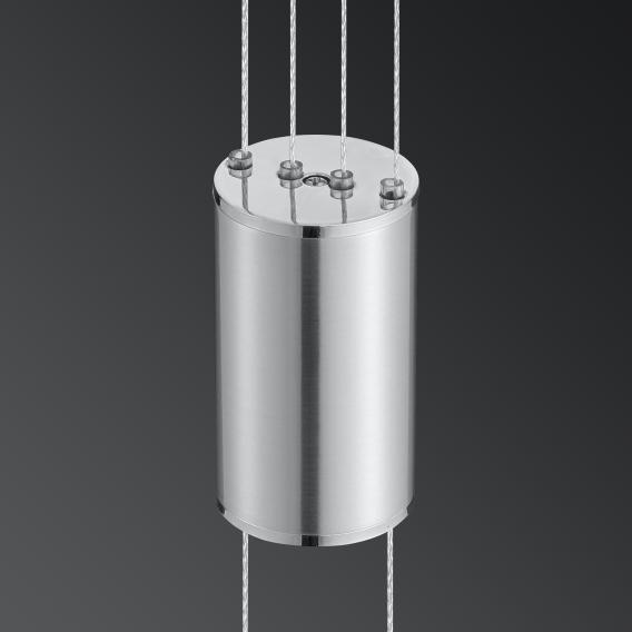 B-LEUCHTEN SAM Suspension LED avec variateur, 4 sources de lumière, long – Image 2