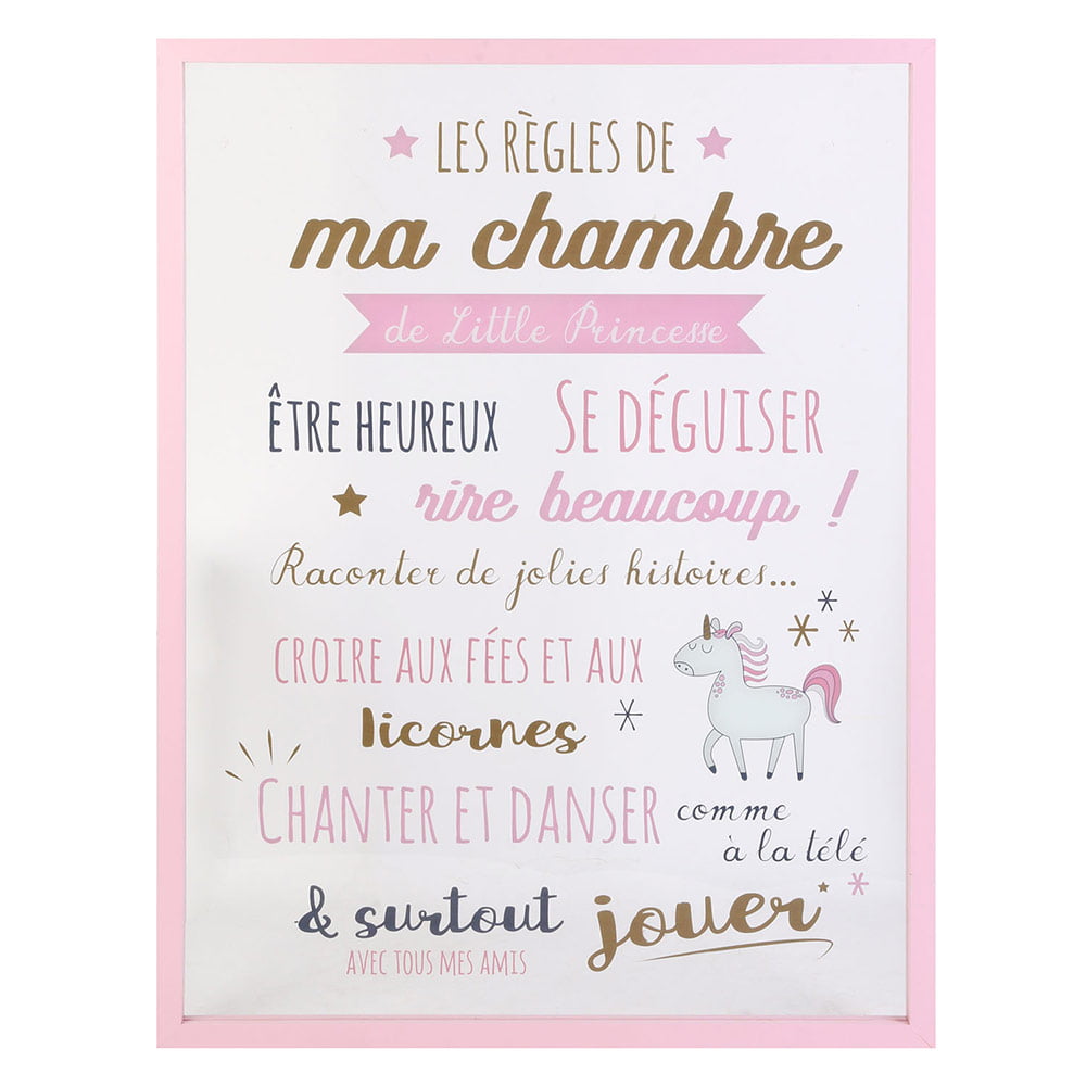 Cadre Les Règles de la Chambre M6 – Image 3