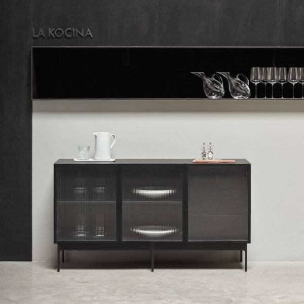 BUFFET BAS BLUR 3 PORTES 3 TIROIRS BUFFET BAS BLUR 3 PORTES 3 TIROIRS