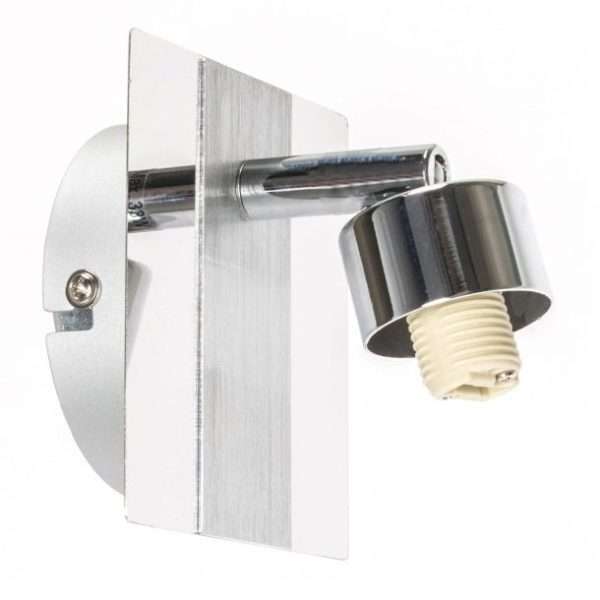 Spot orientable personnalisable REMIX argenté en métal Spot orientable personnalisable REMIX argenté en métal