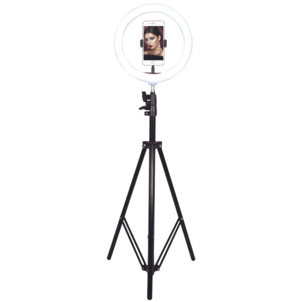 Trepied XXL Lumière LED Smartphone Photo Vidéo Noir Trepied XXL Lumière LED Smartphone Photo Vidéo Noir