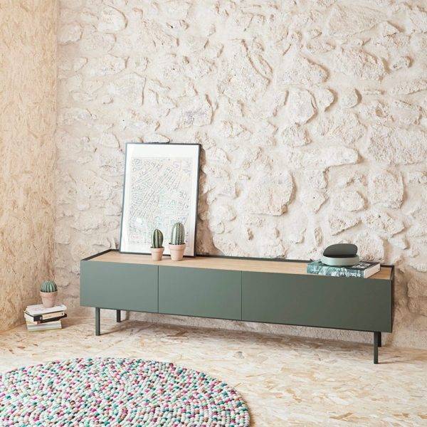 MEUBLE TV 1 PORTE 2 TIROIRS TEULAT ARISTA MEUBLE TV 1 PORTE 2 TIROIRS TEULAT ARISTA