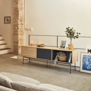 MEUBLE TV YOKO 1 PORTE 2 TIROIRS MEUBLE TV YOKO 1 PORTE 2 TIROIRS