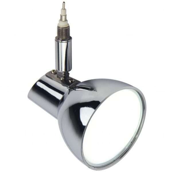 Diffuseur orientable LED spot REMIXLED argenté en métal Diffuseur orientable LED spot REMIXLED argenté en métal