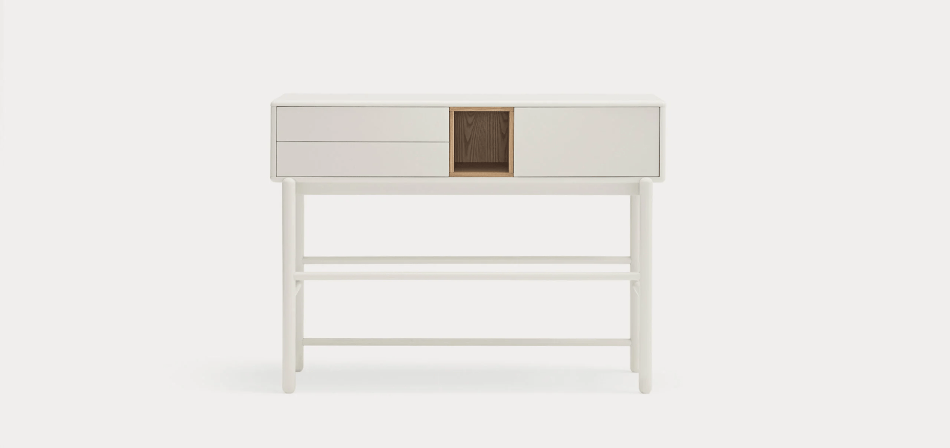 Console 1 Porte 2 Tiroirs Teulat Corvo