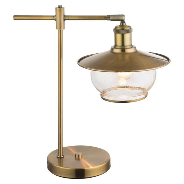 Lampe ELOA Cuivrée en Métal et Verre Lampe ELOA Cuivrée en Métal et Verre