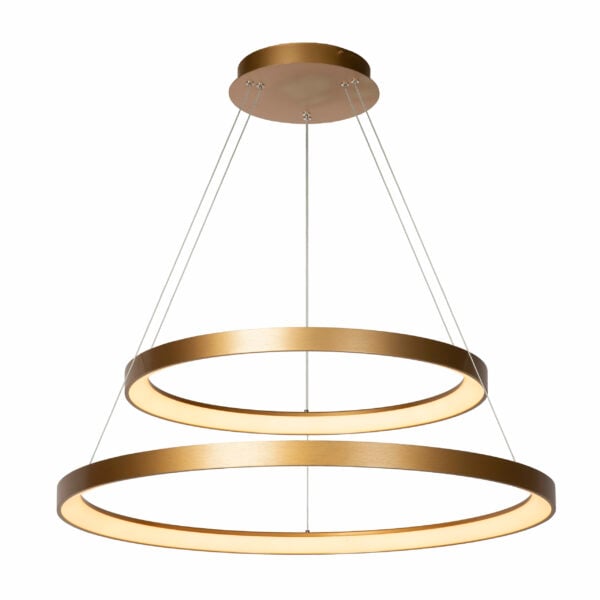 Suspension Lucide dimmable Vidal 92w (2700k) 78cm,or