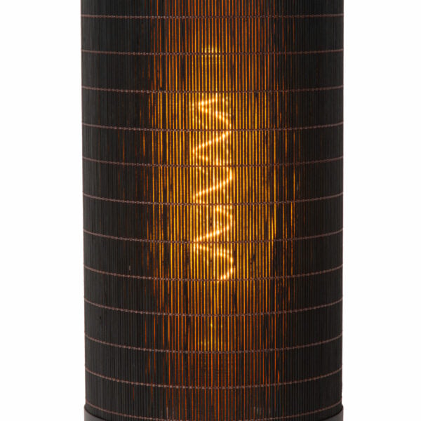 Lampe de table Lucide Tagalog 2 1xE27 H45cm,noir