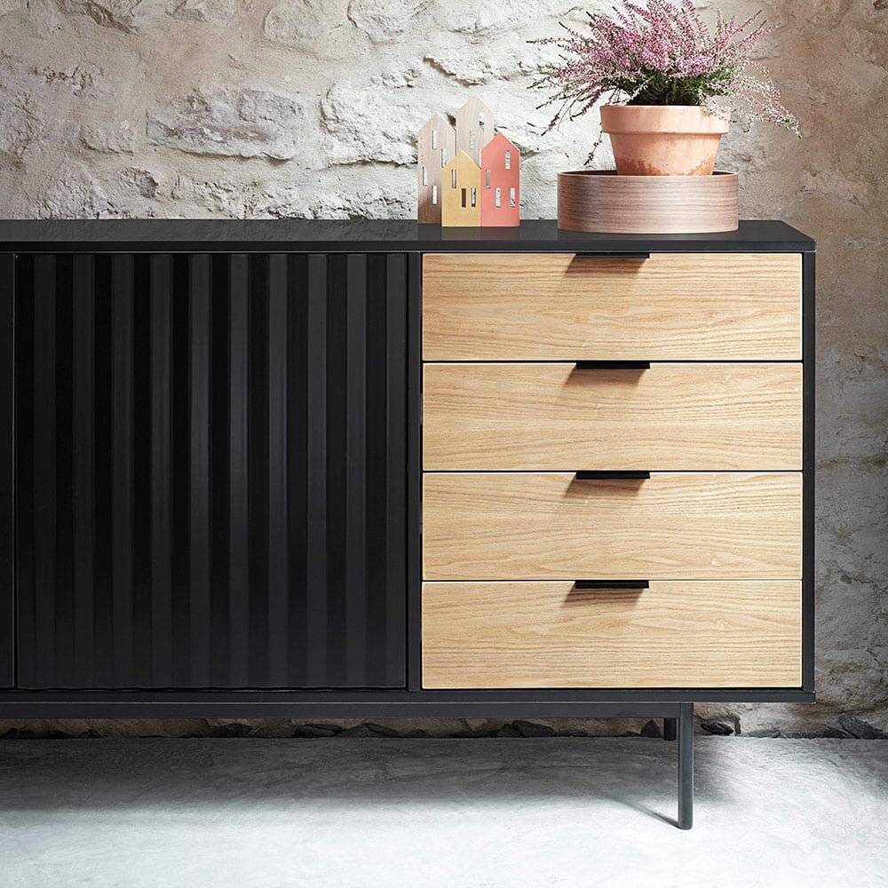 Buffet Bas Teulat Sierra 2PORTES 4TIROIRS – Image 7