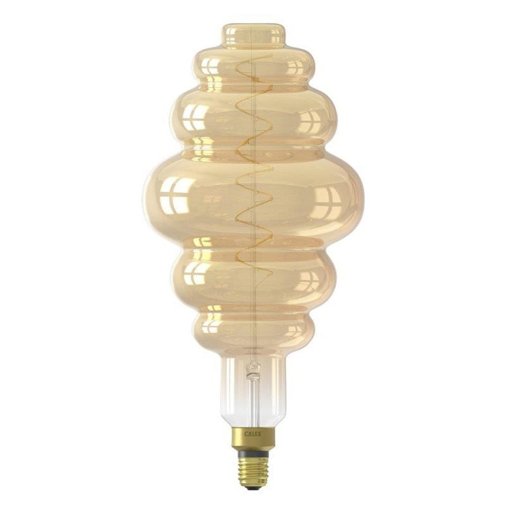 Ampoule Déco Filament LED XXL PARIS en Verre Ambré