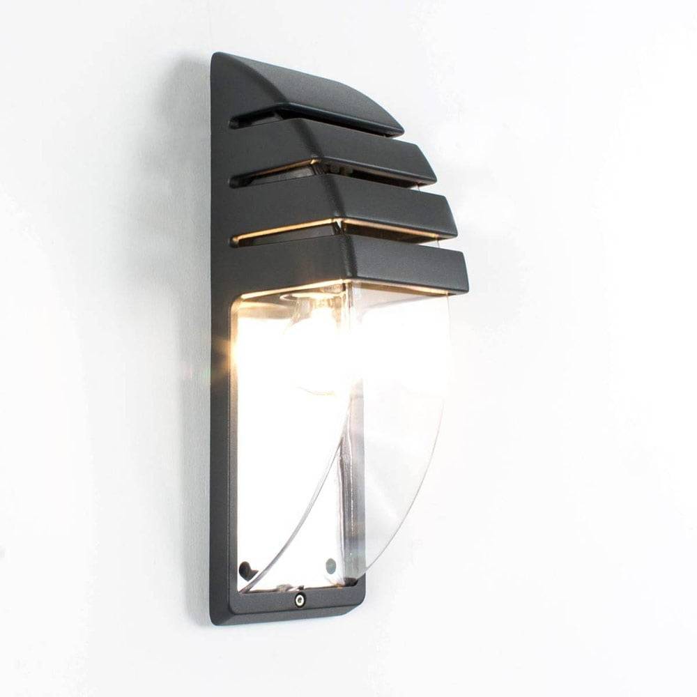 Applique d'Extérieur CITY Gris Anthracite en Métal et Polycarbonate – Image 4