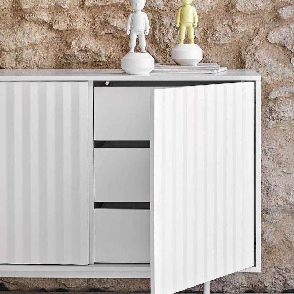Buffet Bas 4 Portes 3 Tiroirs Teulat Sierra – Image 4