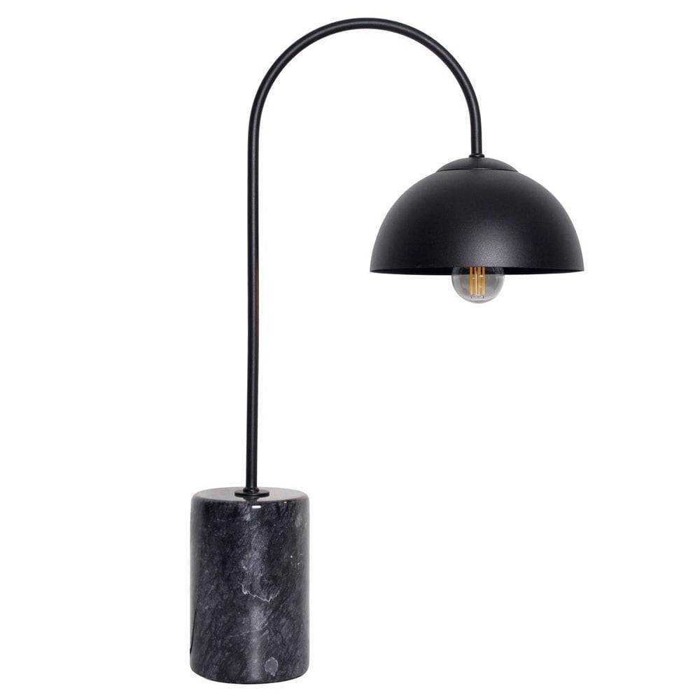 Lampe à Poser MARBLE en Métal Noir et Marbre – Image 5