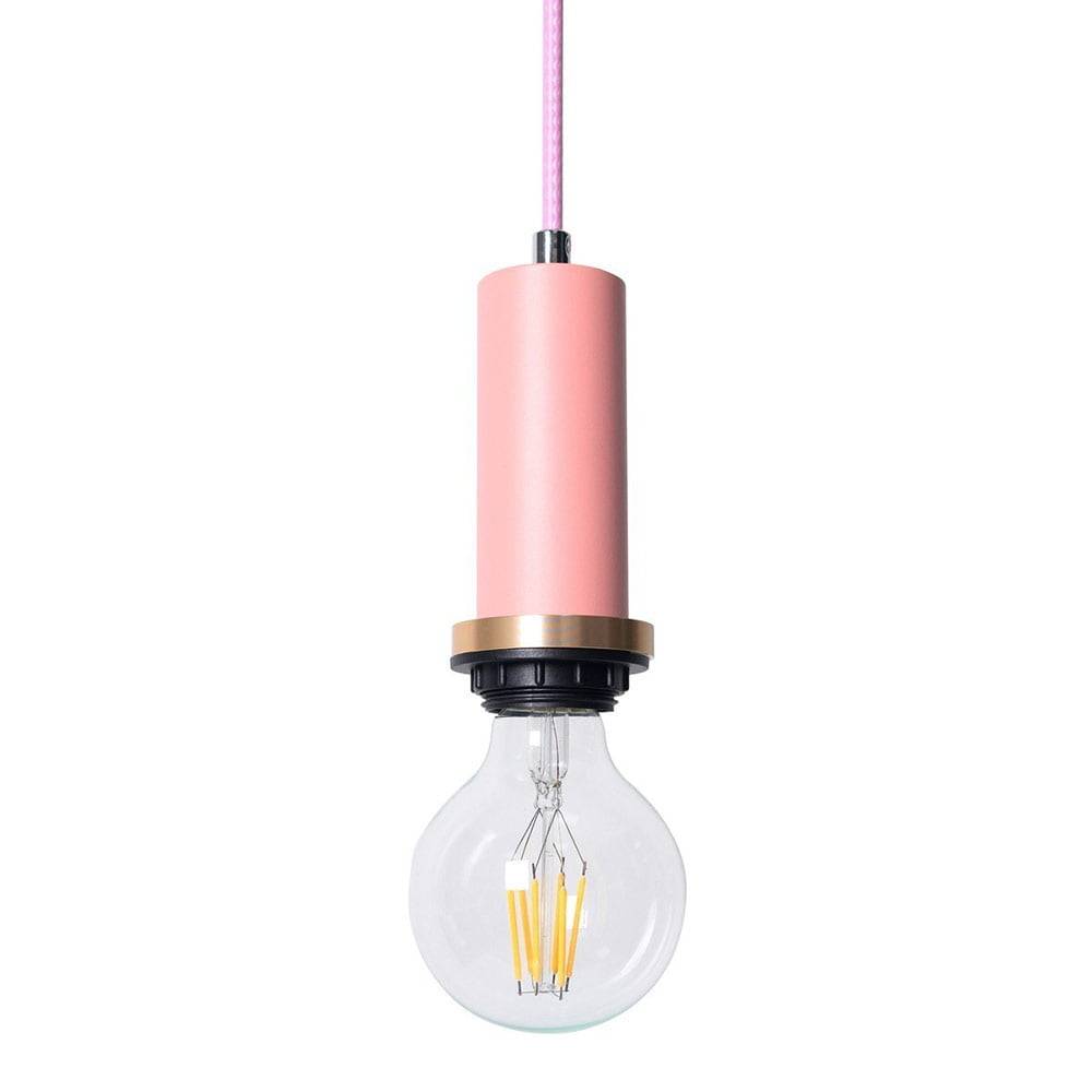 Pendel DIY (H11.5cm) en Métal Rose Mat – Image 4