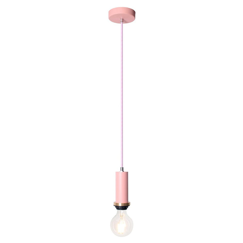 Pendel DIY (H11.5cm) en Métal Rose Mat – Image 2