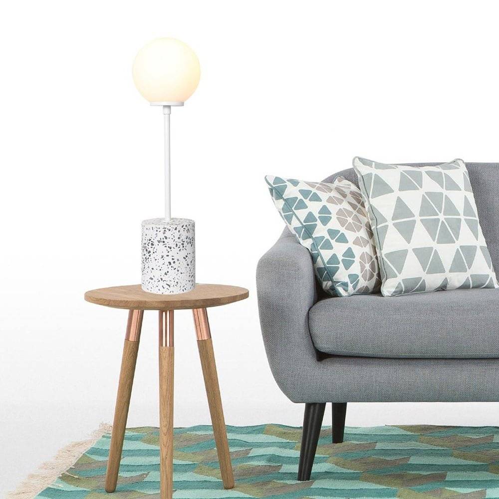 Lampe à Poser TERRAZZO en Terrazzo et Verre – Image 10