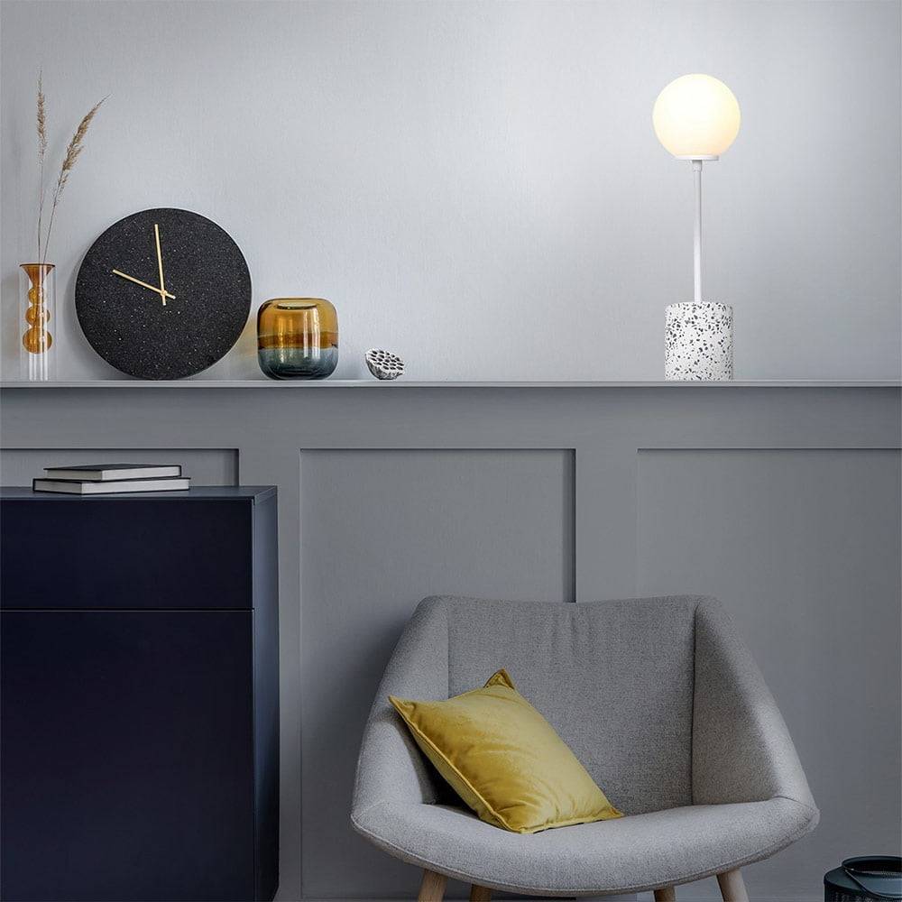 Lampe à Poser TERRAZZO en Terrazzo et Verre – Image 14