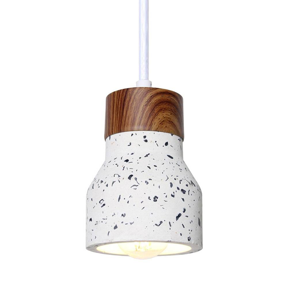 Suspension PEA en Terrazzo Effet Bois