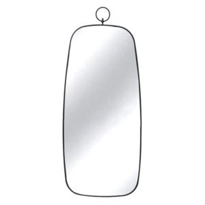 Miroir HIGHLIGHTS en Métal Noir