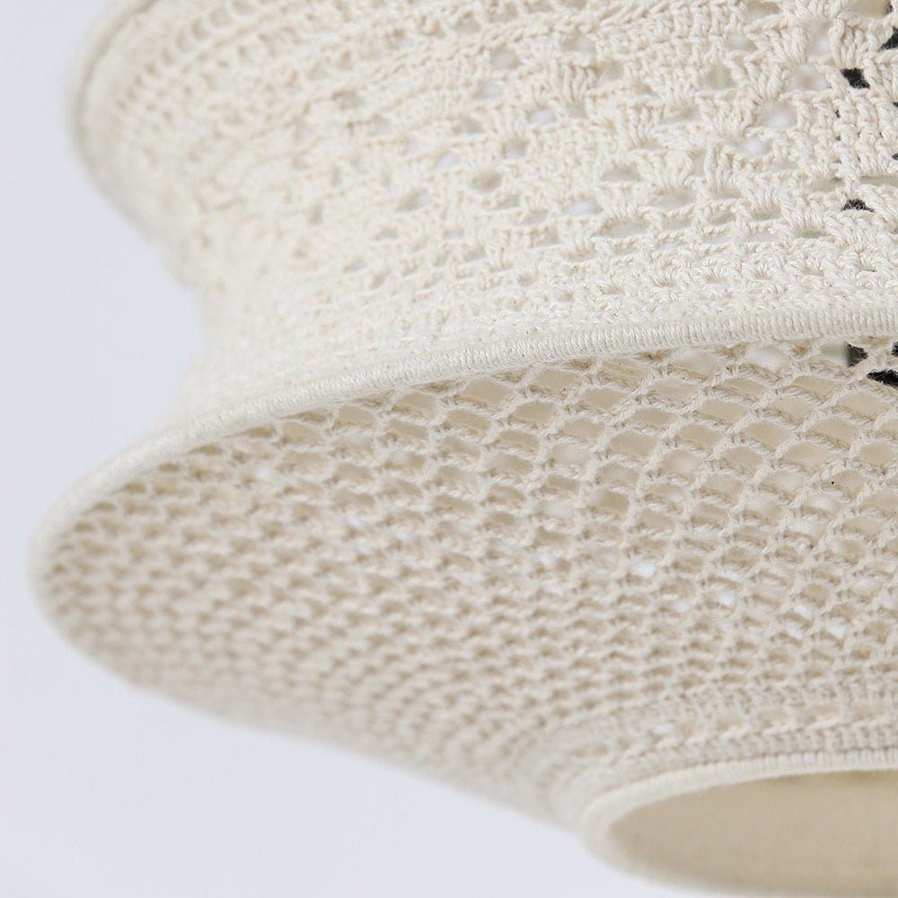 Suspension Non Électrifiée TARIDA (H27cm) en Corde Blanc Cassé – Image 3